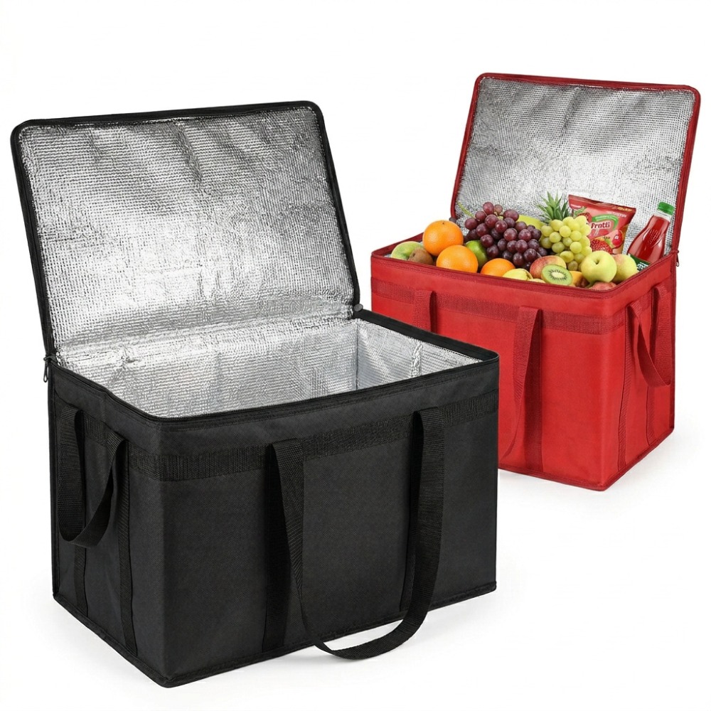 Food Storage Bags Reusable - Foldable Insulated Thermal Bag Portable Food