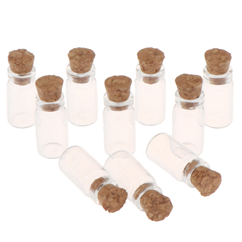 Food Storage Usa - 10Pcs 1:12 Dollhouse Miniature Glass Jars