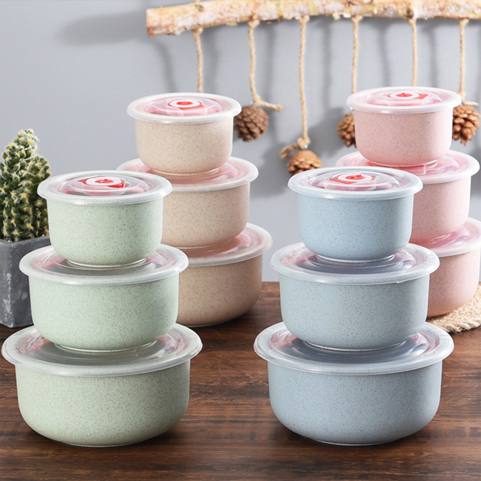 Food Storage Prep Containers - 3pcs Food Storage Containers Bento Box