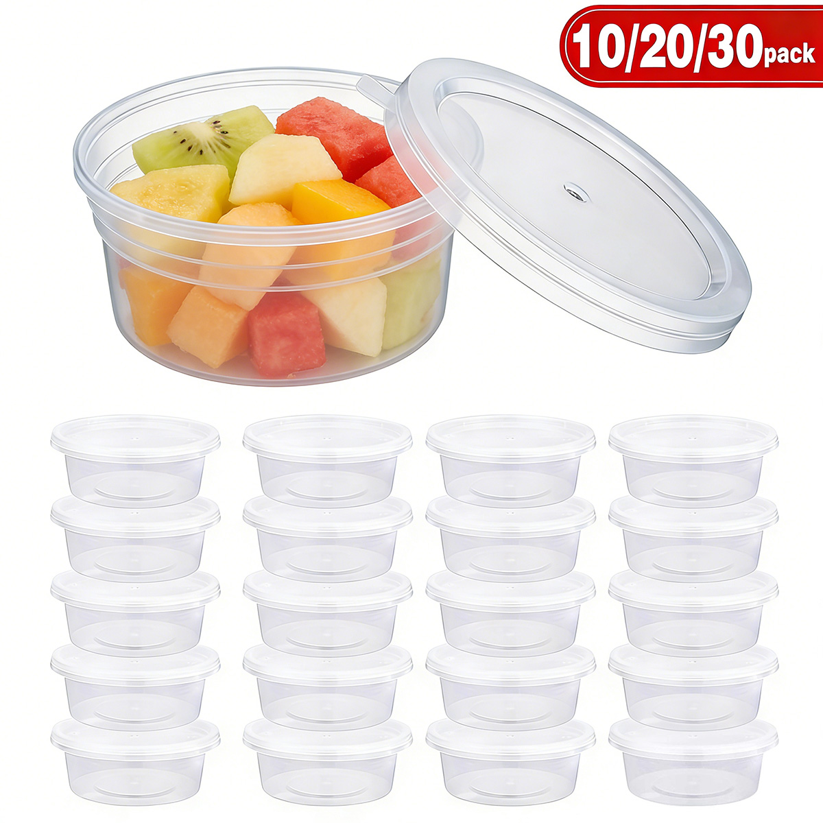 Food Storage And Preservation - 10/20/40 Pack Small Slime Containers With