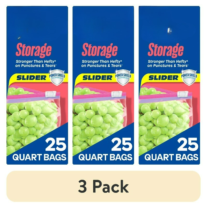 Food Storage Brands - Brand Slider Quart Food Storage Bags