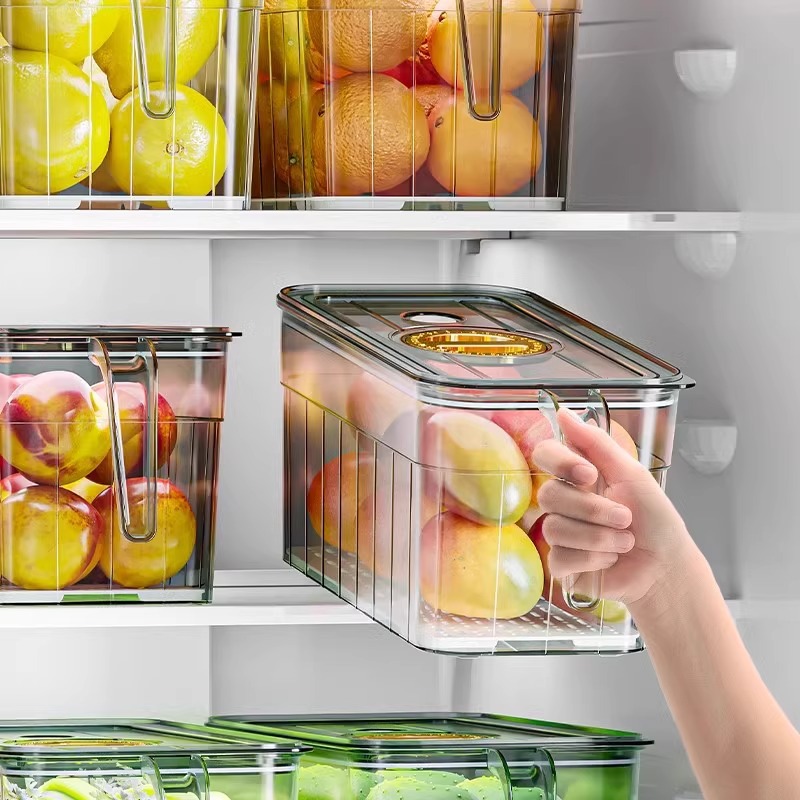 Food Storage And Preservation - Refrigerator sorting storage box, eggs, fruits