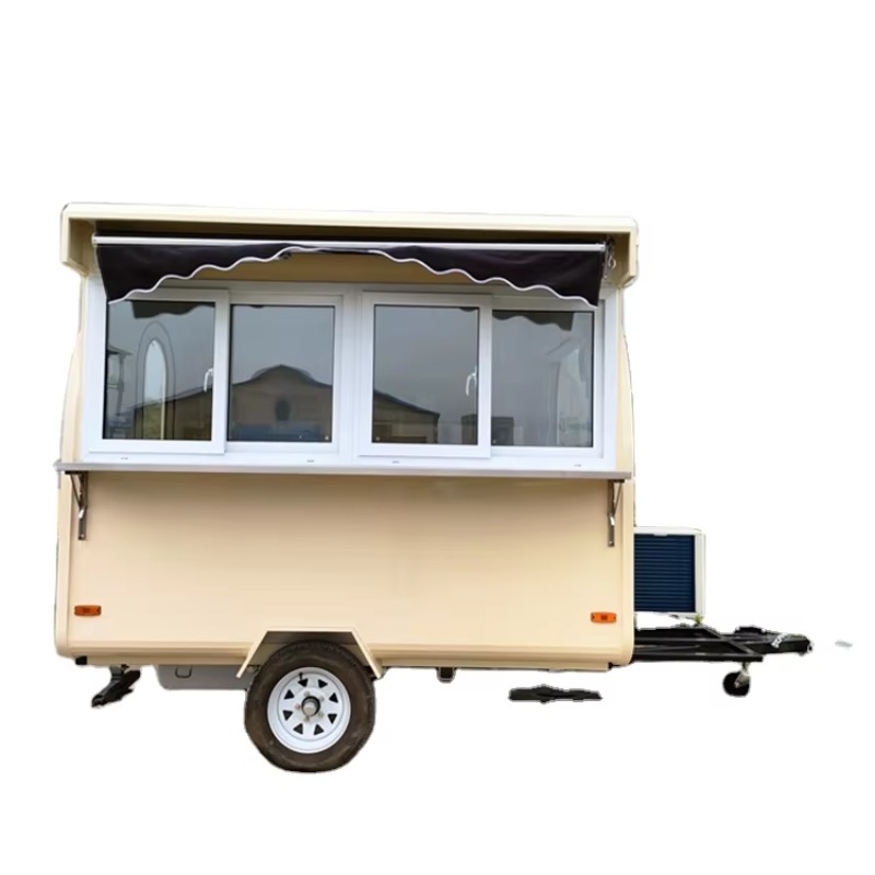 Food Storage Facilities - 650KG Custom Food Trailer Truck Fitted