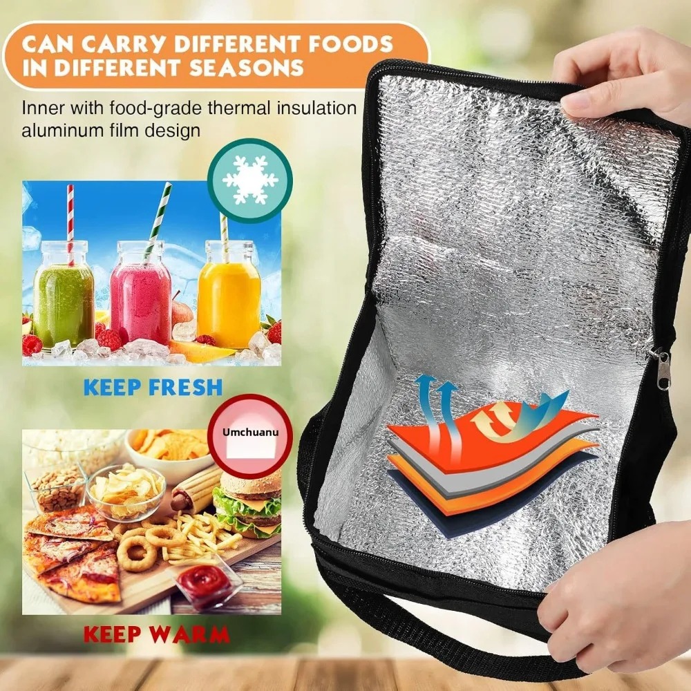 Foldable Insulated Thermal Bag - огляд і ціна Food Storage Bags Reusable