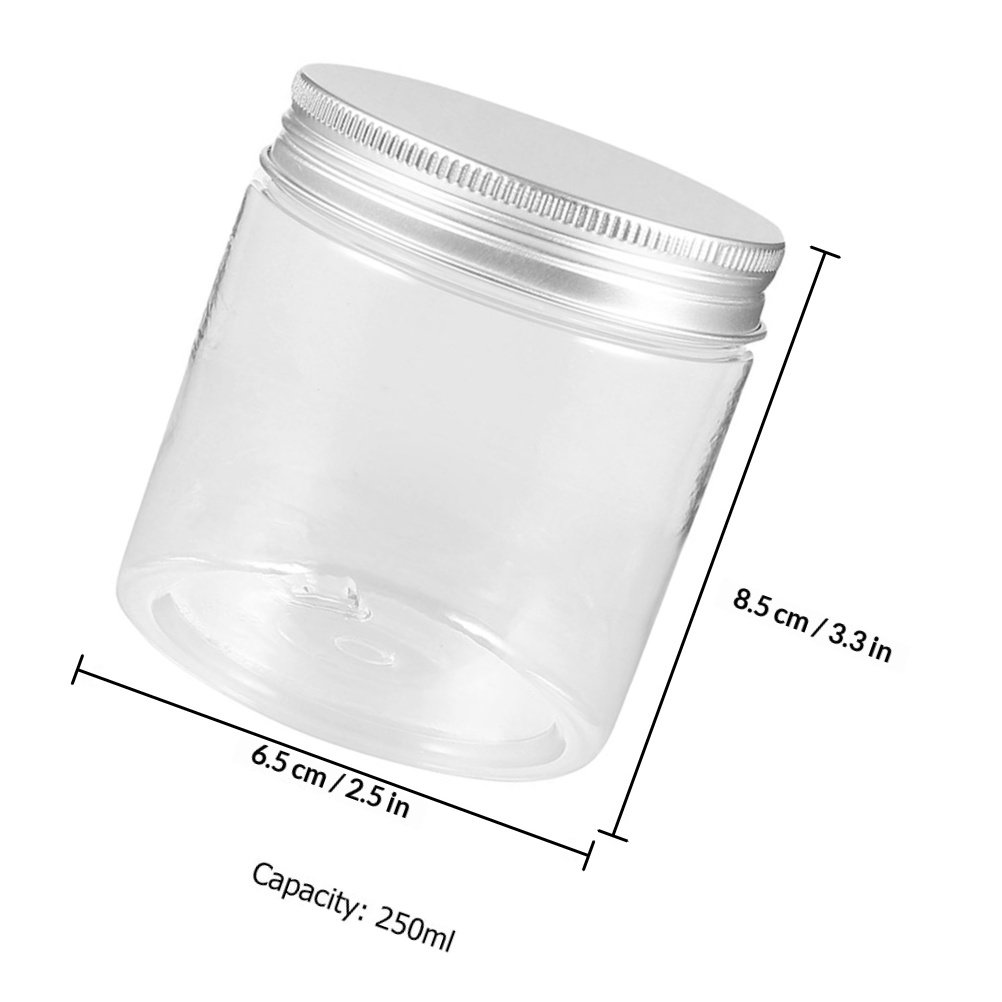 12Pcs Clear Small Mason Jars w - огляд і ціна Food Storage Jars Plastic