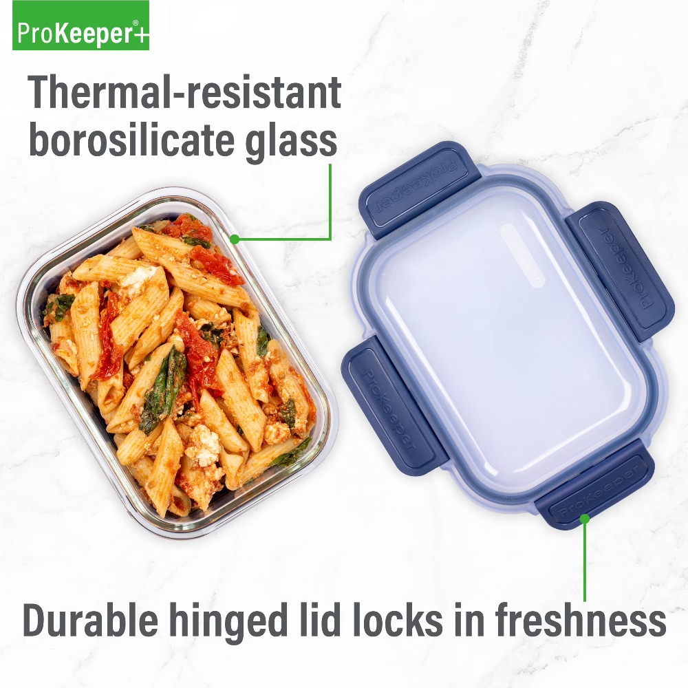 2.8 Cup Glass Food Storage Con - огляд і ціна Food Storage Prep Containers