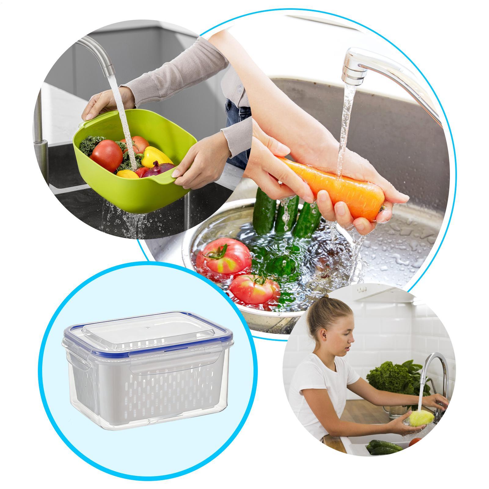 4 In 1 Food Storage Container  - огляд і ціна Food Storage With Colander