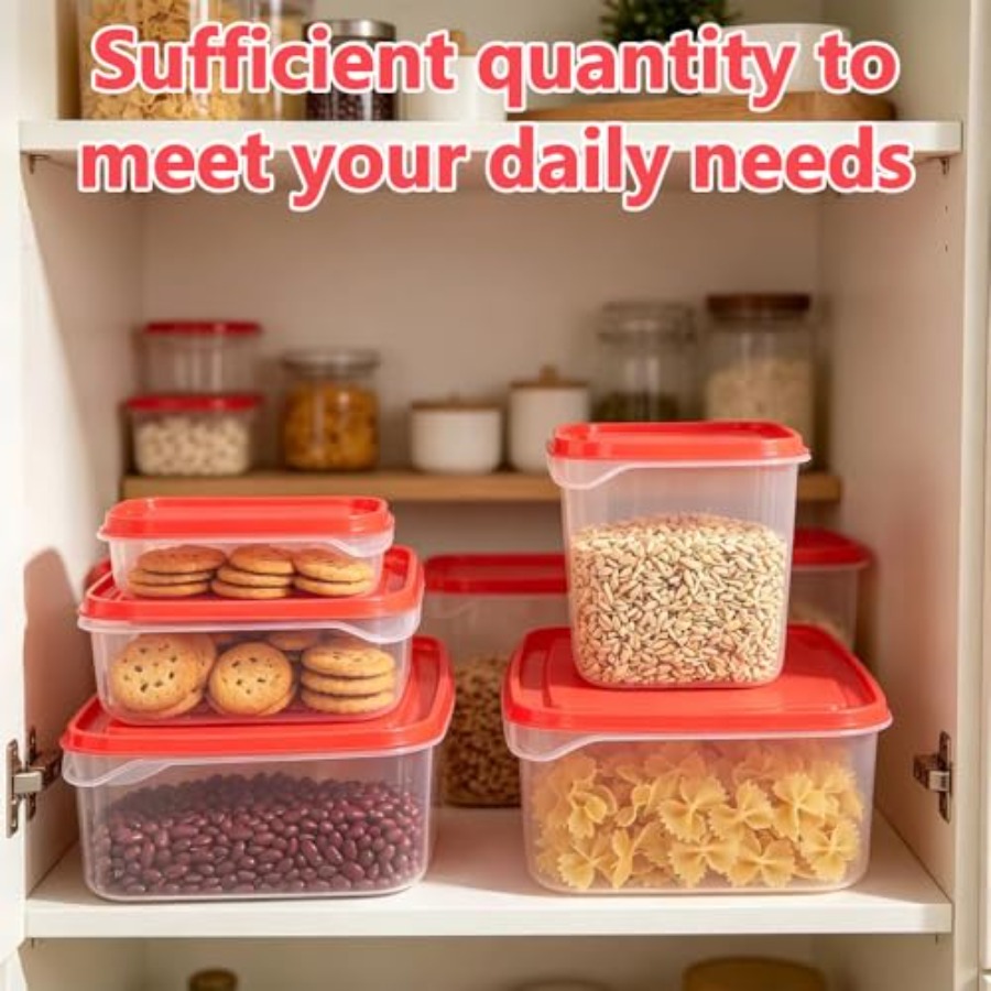17Pcs Plastic Food Storage Set - огляд і ціна Food Storage Prep Containers