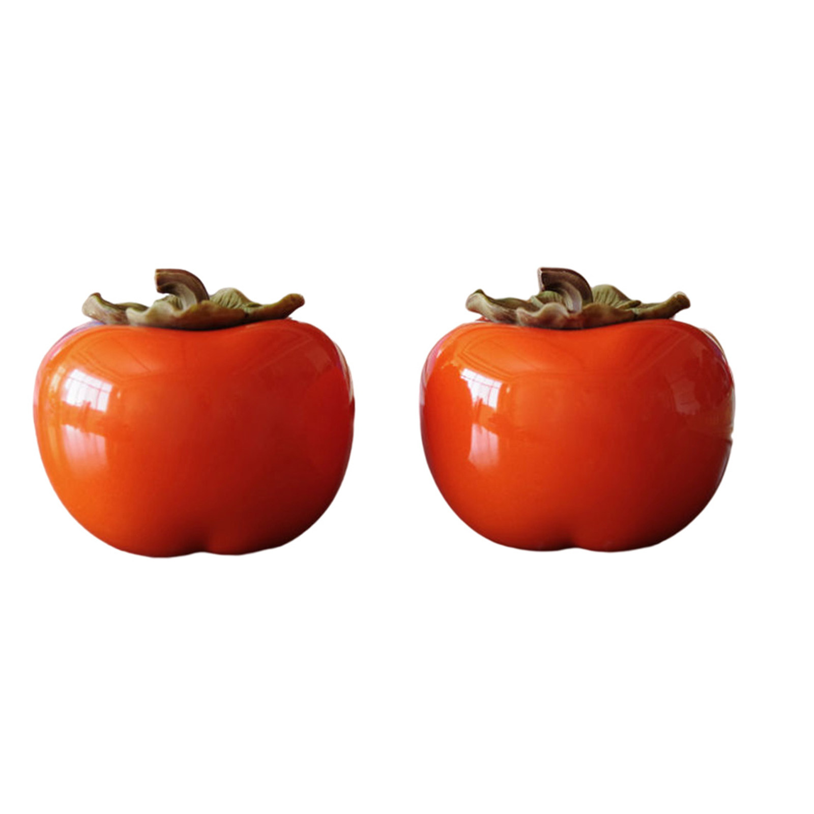 2Pcs Orange Persimmon Style Ce - огляд і ціна Food Storage Jars Airtight