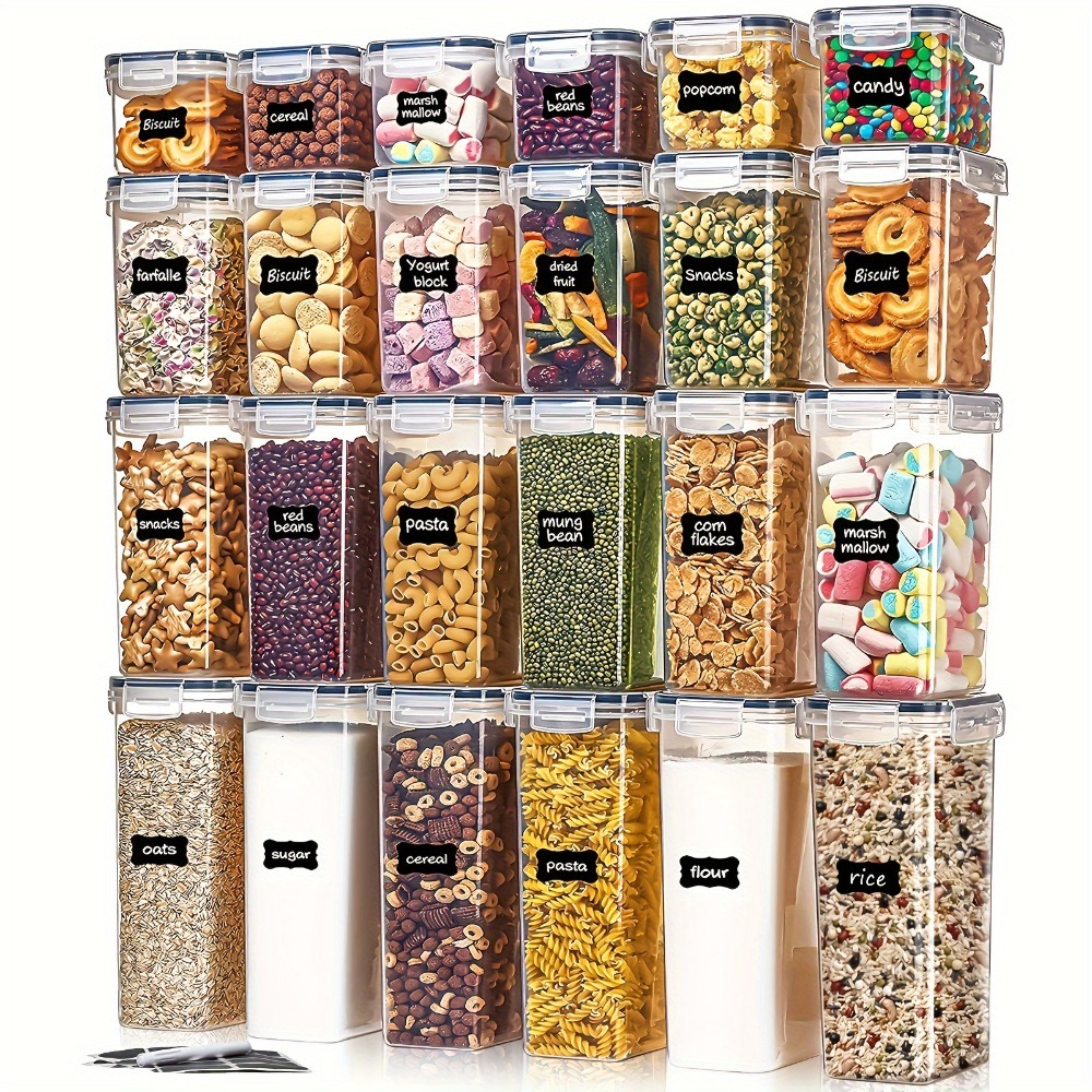 24Pcs Food Storage Containers  - огляд і ціна Food Storage And Preservation