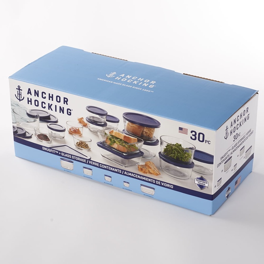 Glass Food Storage Containers  - огляд і ціна Food Storage Set Glass