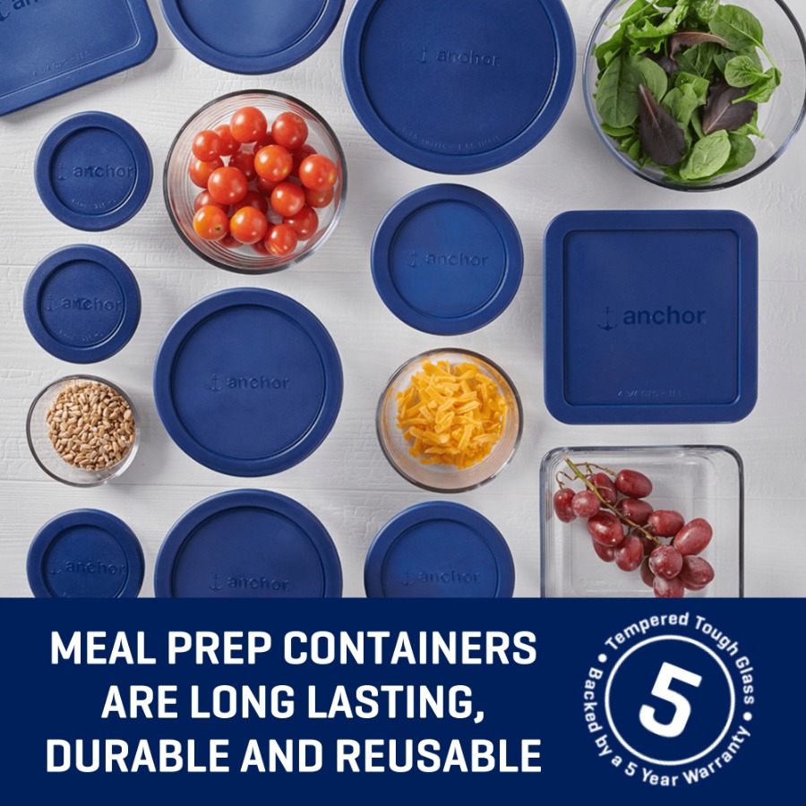 Glass Food Storage Containers  - огляд і ціна Food Storage Set Glass