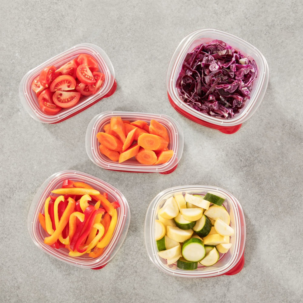 10-Piece Food Storage Containe - огляд і ціна Food Storage Prep Containers