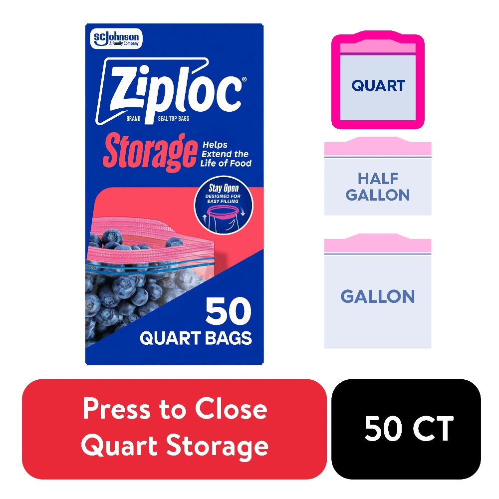 Ziploc Brand Food Storage Bags - огляд і ціна Food Storage Brands