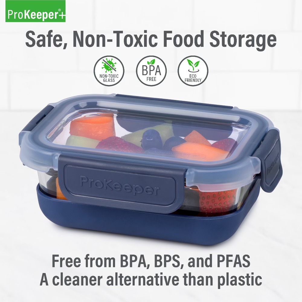 2 Pack 1.6 Cup Glass Food Stor - огляд і ціна Food Storage Prep Containers