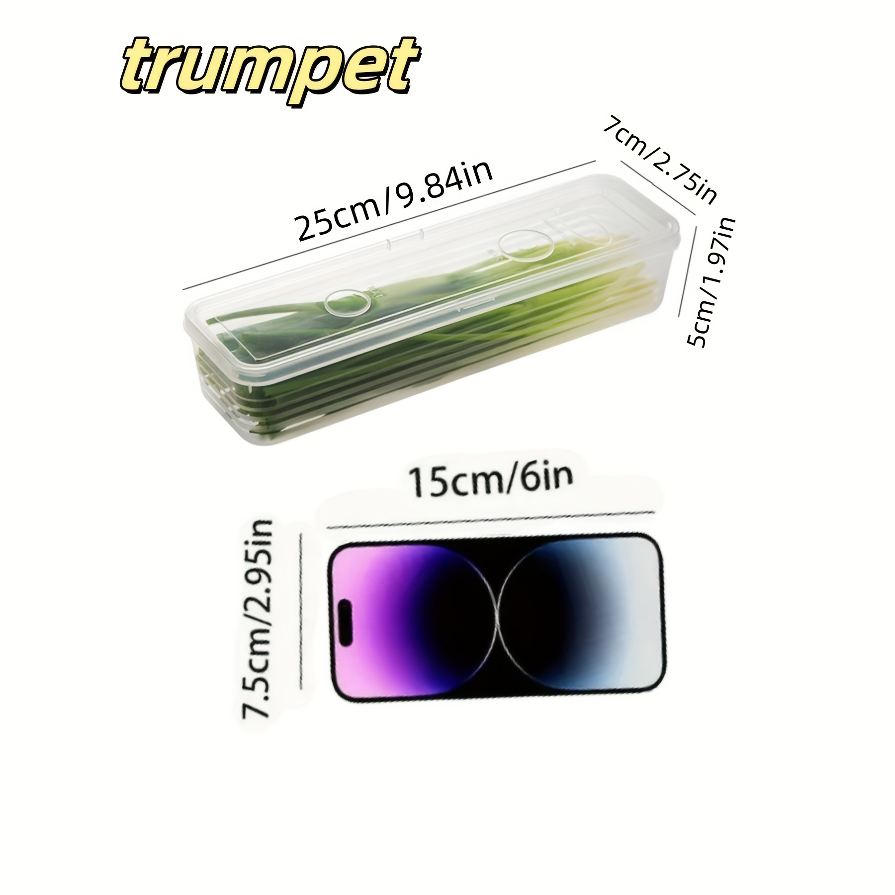 2/4/6pcs Food Vegetable Storag - огляд і ціна Food Storage Plastic Boxes