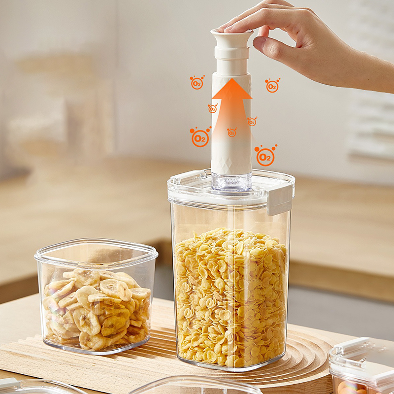 Vacuum Sealed Tank Coffee Bean - огляд і ціна Food Storage Jars Airtight