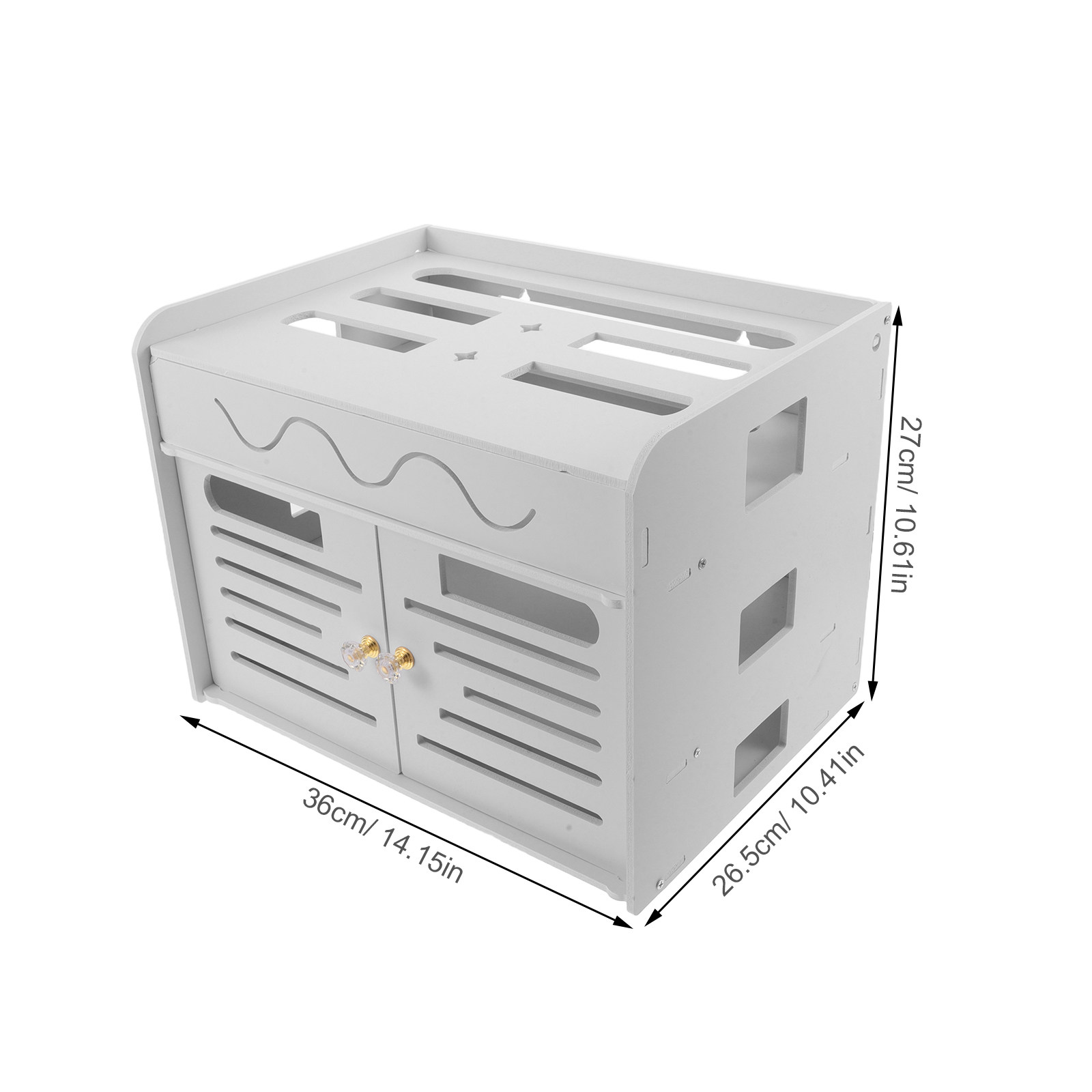 3 Layers WiFi Router Storage B - огляд і ціна Food Storage Plastic Boxes