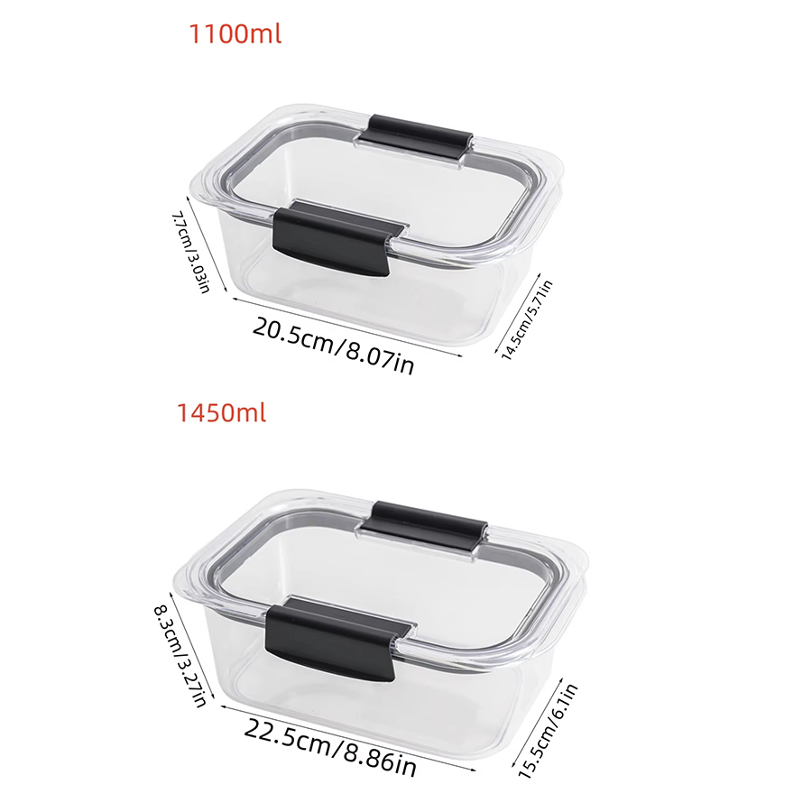 Brilliance BPA Free Food Stora - огляд і ціна Food Storage Prep Containers