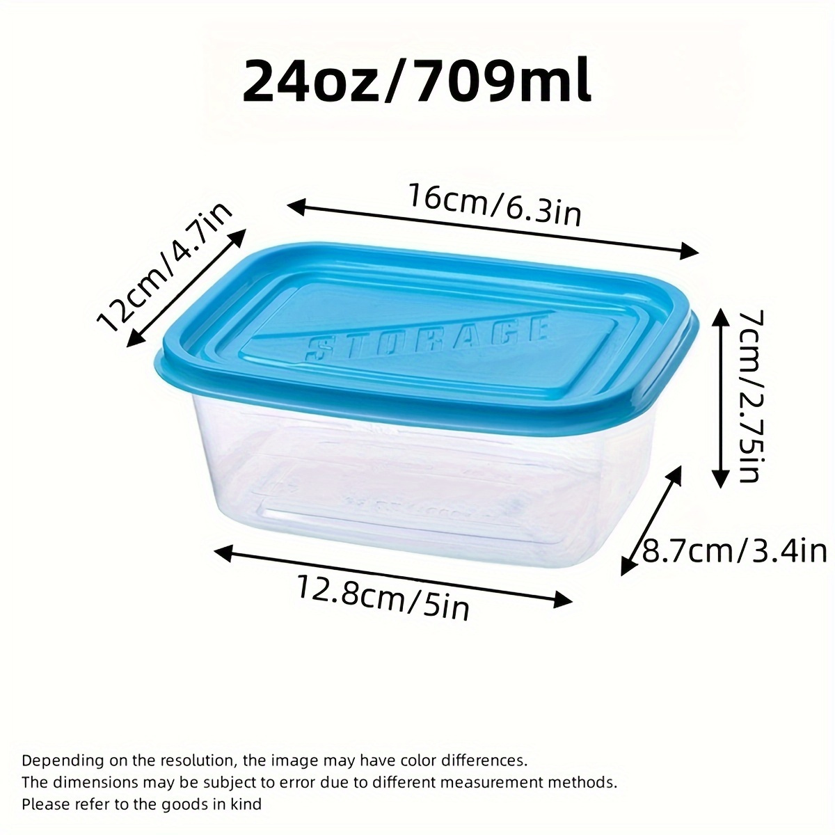 A Set of 6 Transparent Stackab - огляд і ціна Food Storage With Colander