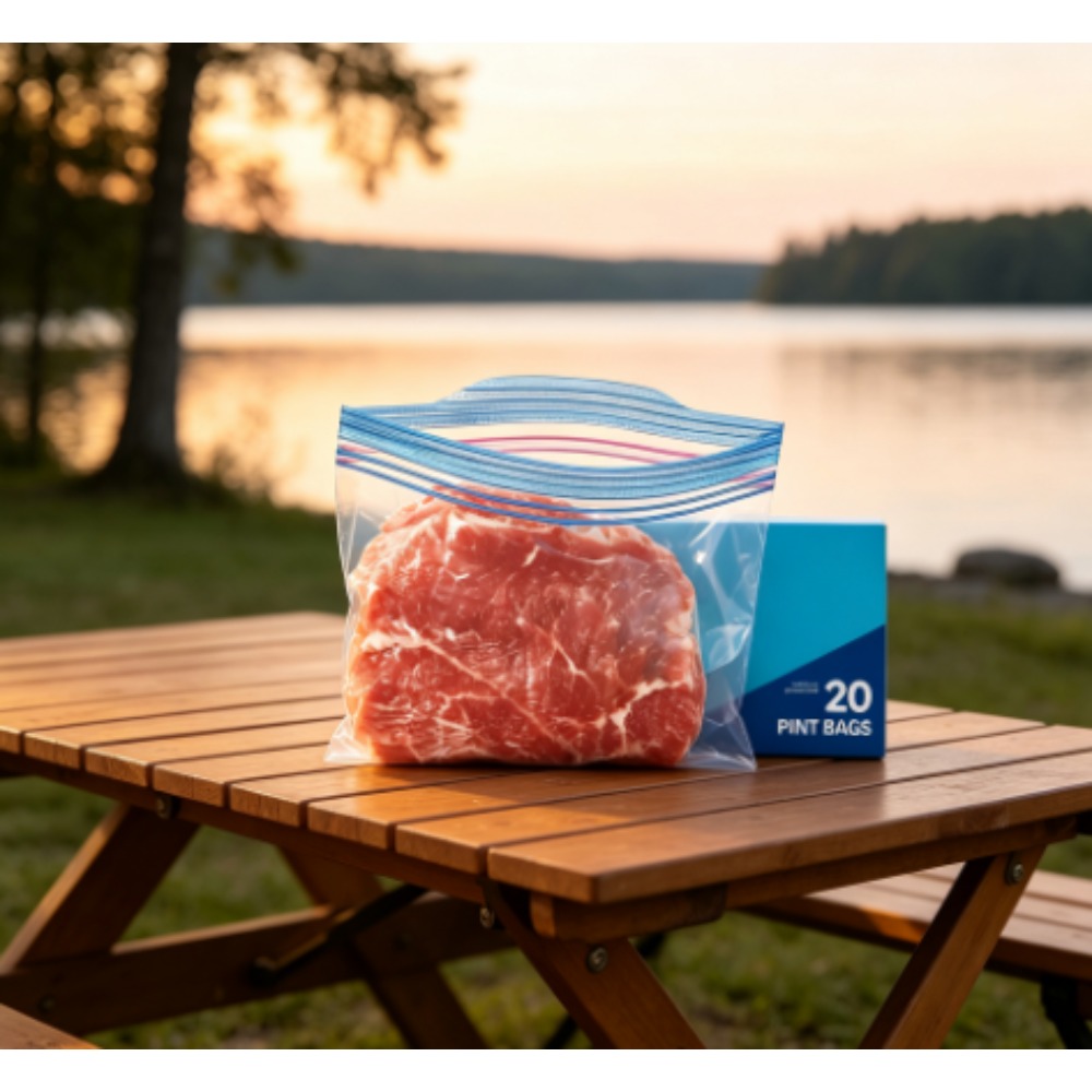 (2 pack) Ziploc Brand Pint Fre - огляд і ціна Food Storage Brands