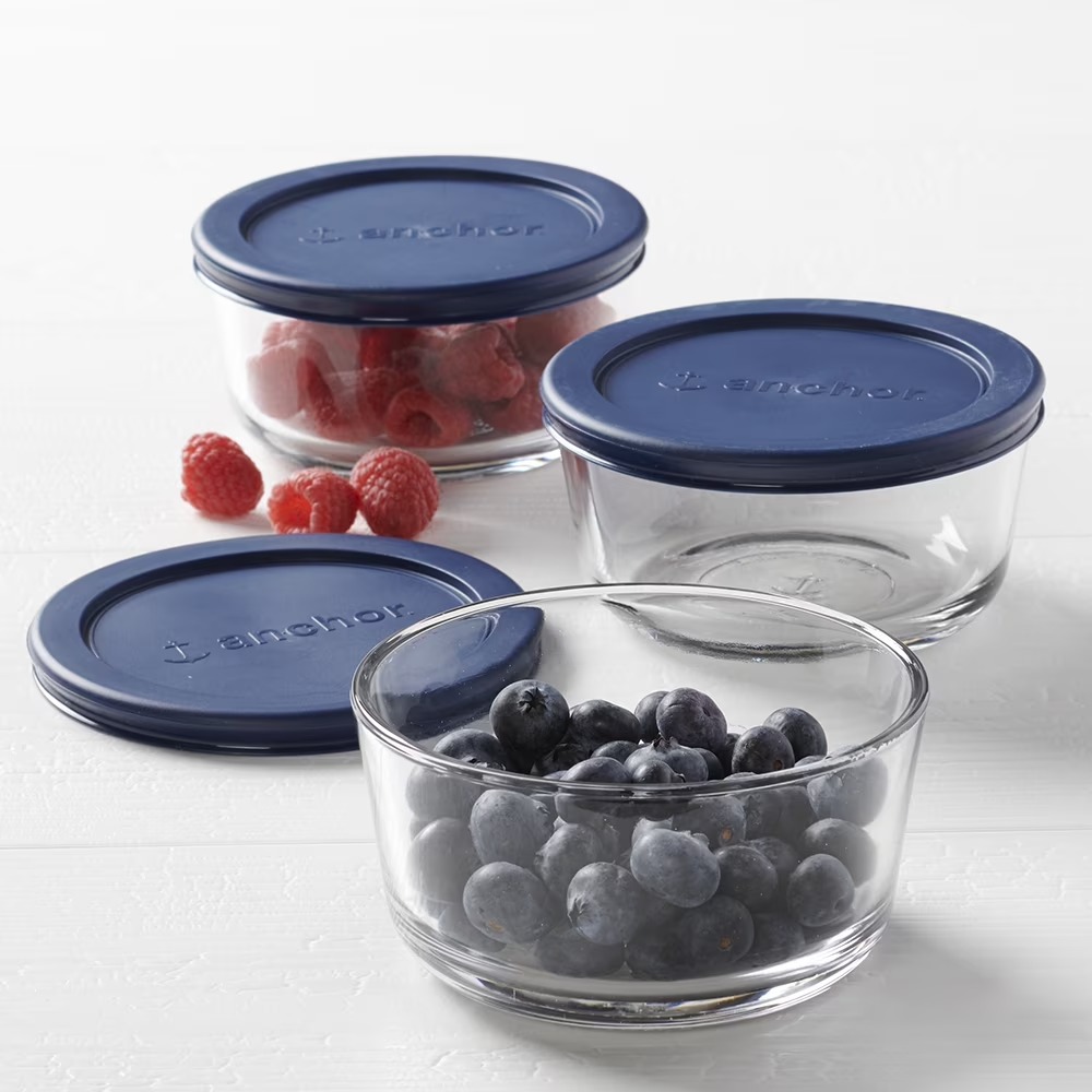 Anchor Hocking Glass Food Stor - огляд і ціна Food Storage Set Glass