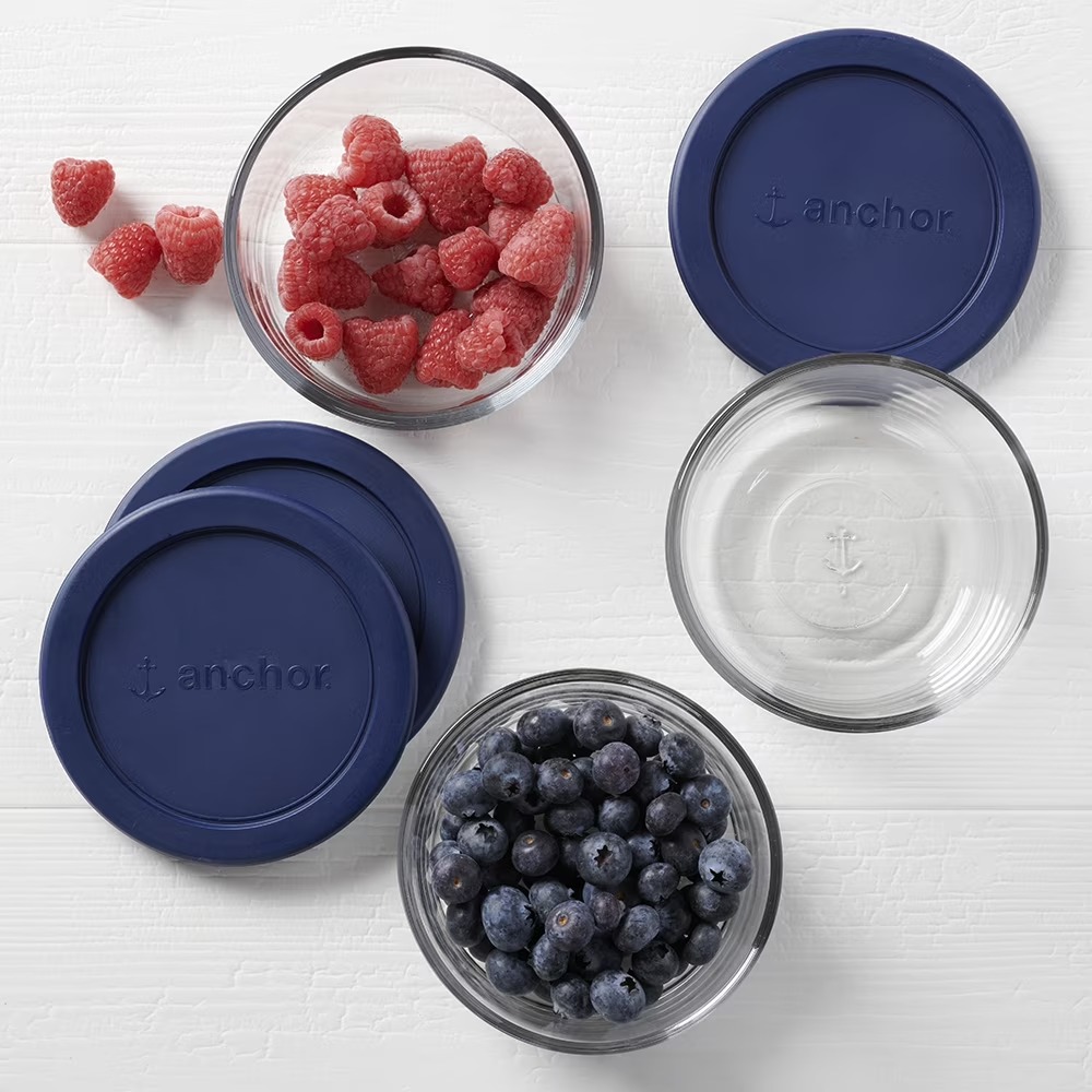 Anchor Hocking Glass Food Stor - огляд і ціна Food Storage Set Glass
