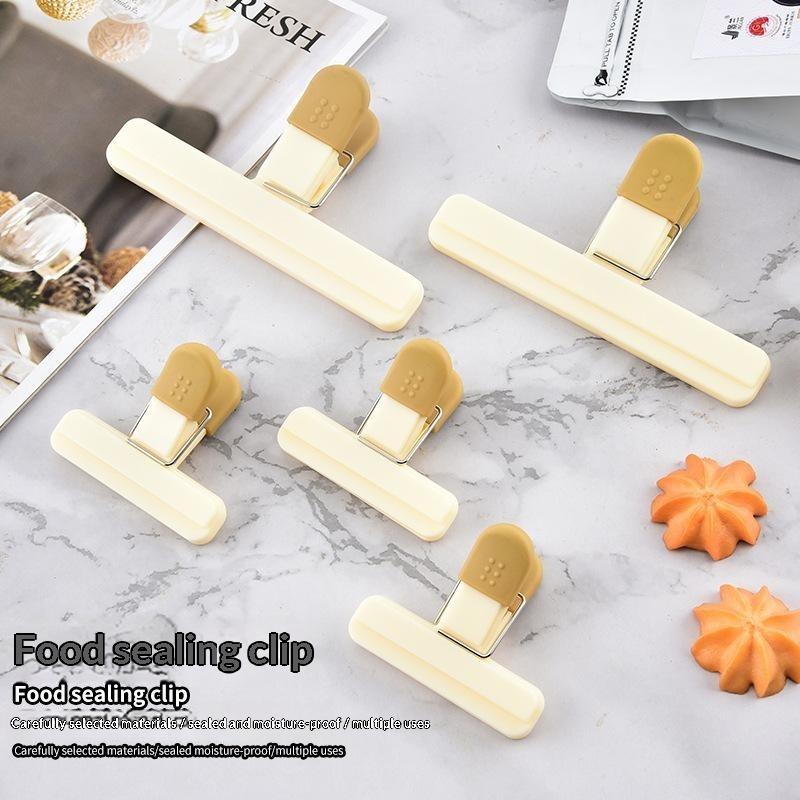 3PCS Portable Plastic Bag Clip - огляд і ціна Food Storage Plastic Bag