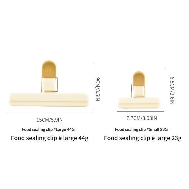 3PCS Portable Plastic Bag Clip - огляд і ціна Food Storage Plastic Bag