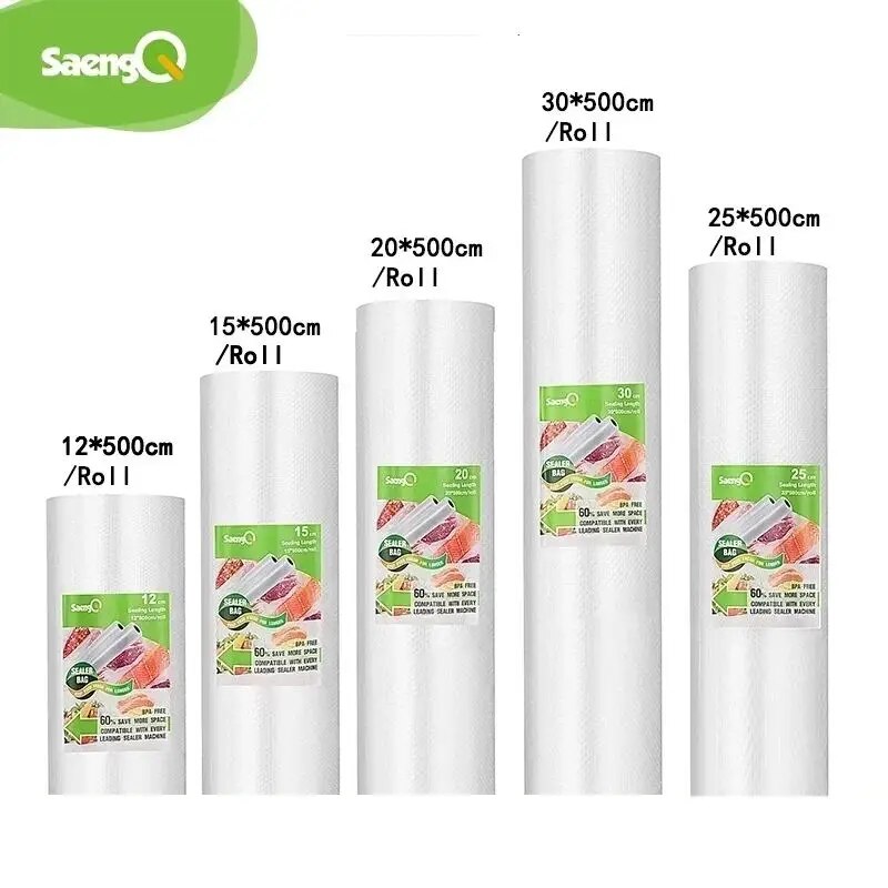 SaengQ Vacuum Bags for Food Va - огляд і ціна Vacuum Sealer Bag