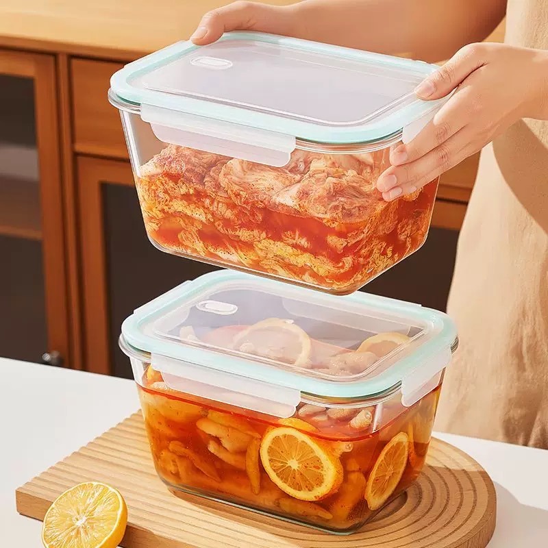 Large Capacity Glass Food Stor - огляд і ціна Food Storage Prep Containers