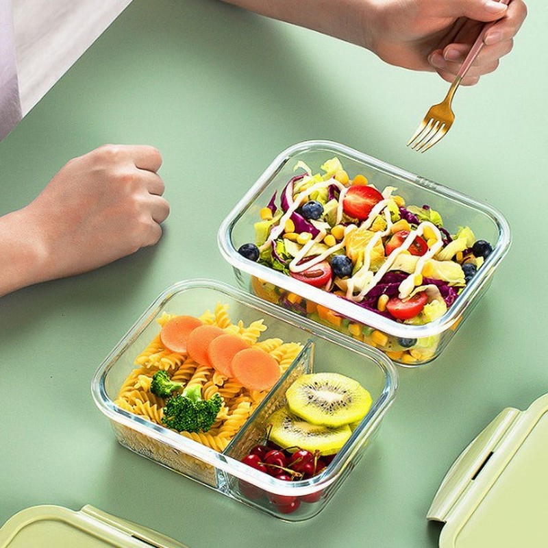Home Kitchen Minimalist Glass  - огляд і ціна Food Storage Prep Containers