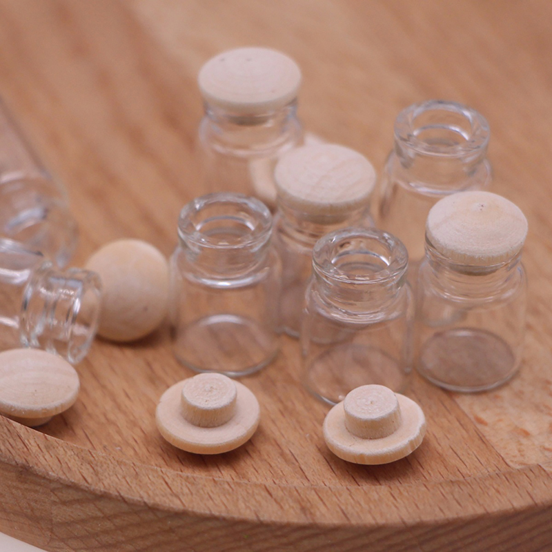 4PCS Dollhouse Miniature Trans - огляд і ціна Food Storage Jar Glass