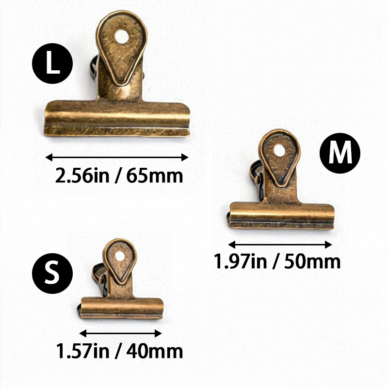 Bulldog Clips, 3 Pcs Binder Cl - огляд і ціна Food Storage Bags Reusable
