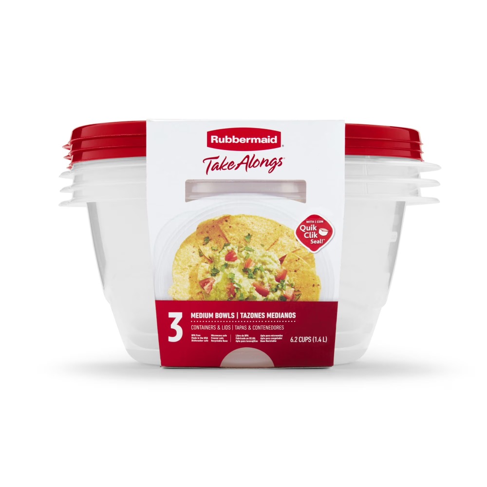 Large Round Food Storage Conta - огляд і ціна Food Storage Prep Containers