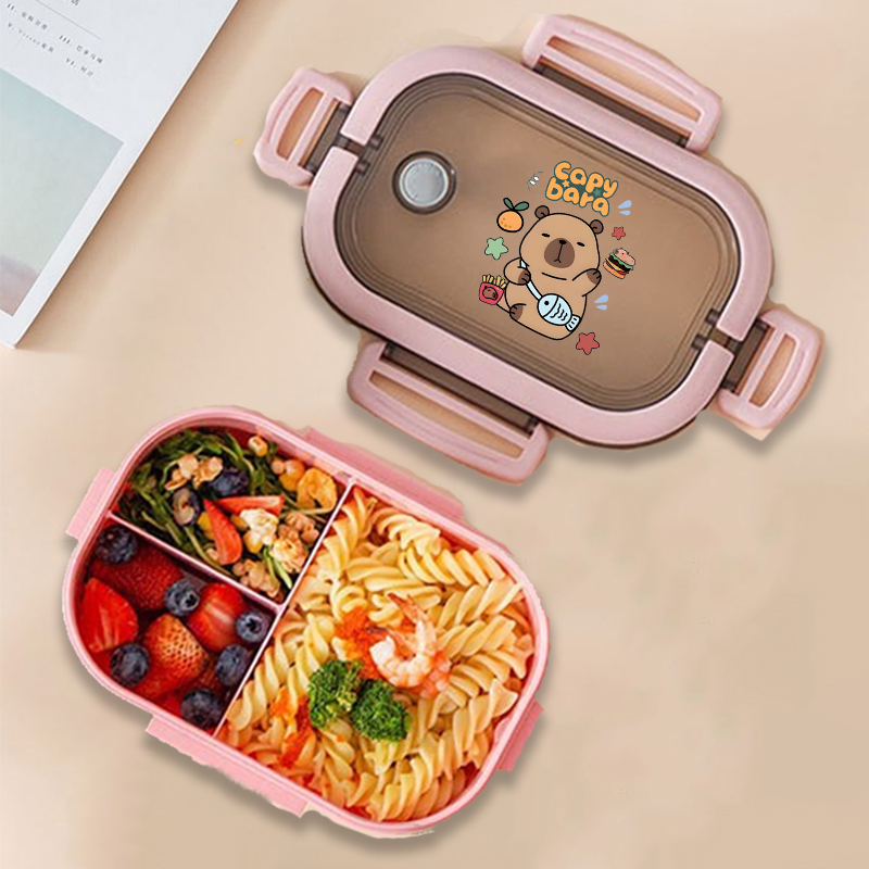 Capybara Bento Lunch Box Anime - огляд і ціна Food Storage Usa