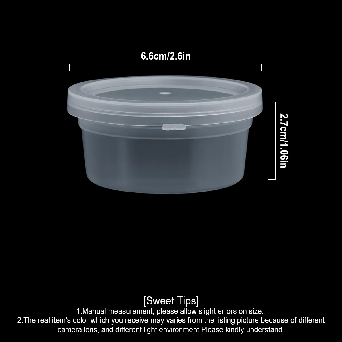 10/20/40 Pack Small Slime Cont - огляд і ціна Food Storage And Preservation