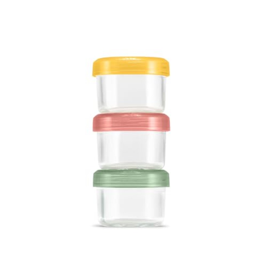 Color Lock Glass Meal Prep Set - огляд і ціна Food Storage Usa