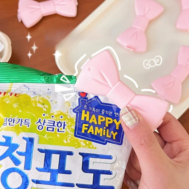 5PCS Kawaii Food Sealing Clip  - огляд і ціна Food Storage Plastic Bag