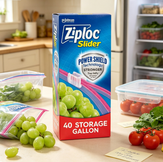 Reusable Gallon Size Slider Fo - огляд і ціна Food Storage Bags Reusable