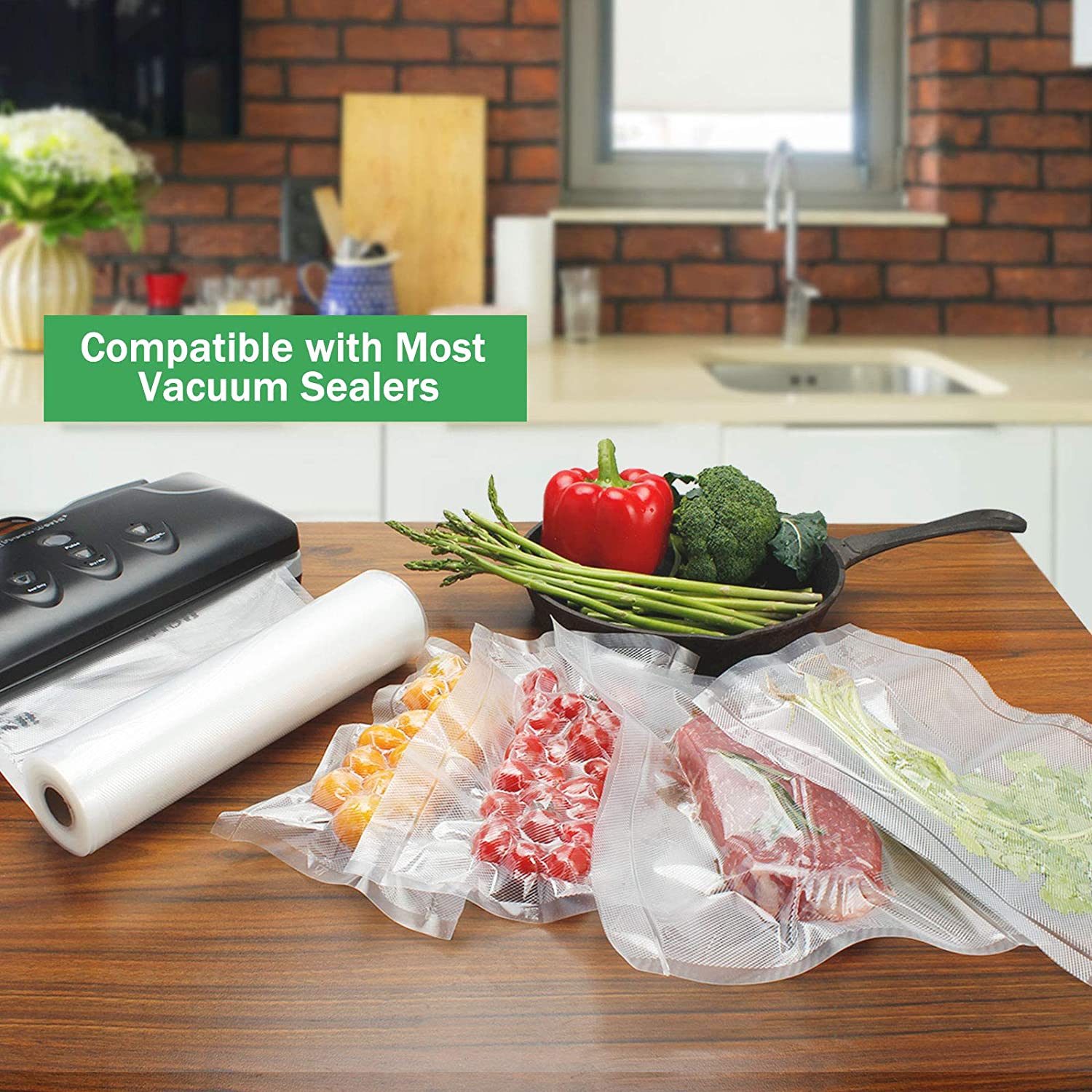 Vacuum bags for food Vacuum Se - огляд і ціна Vacuum Sealer Bag