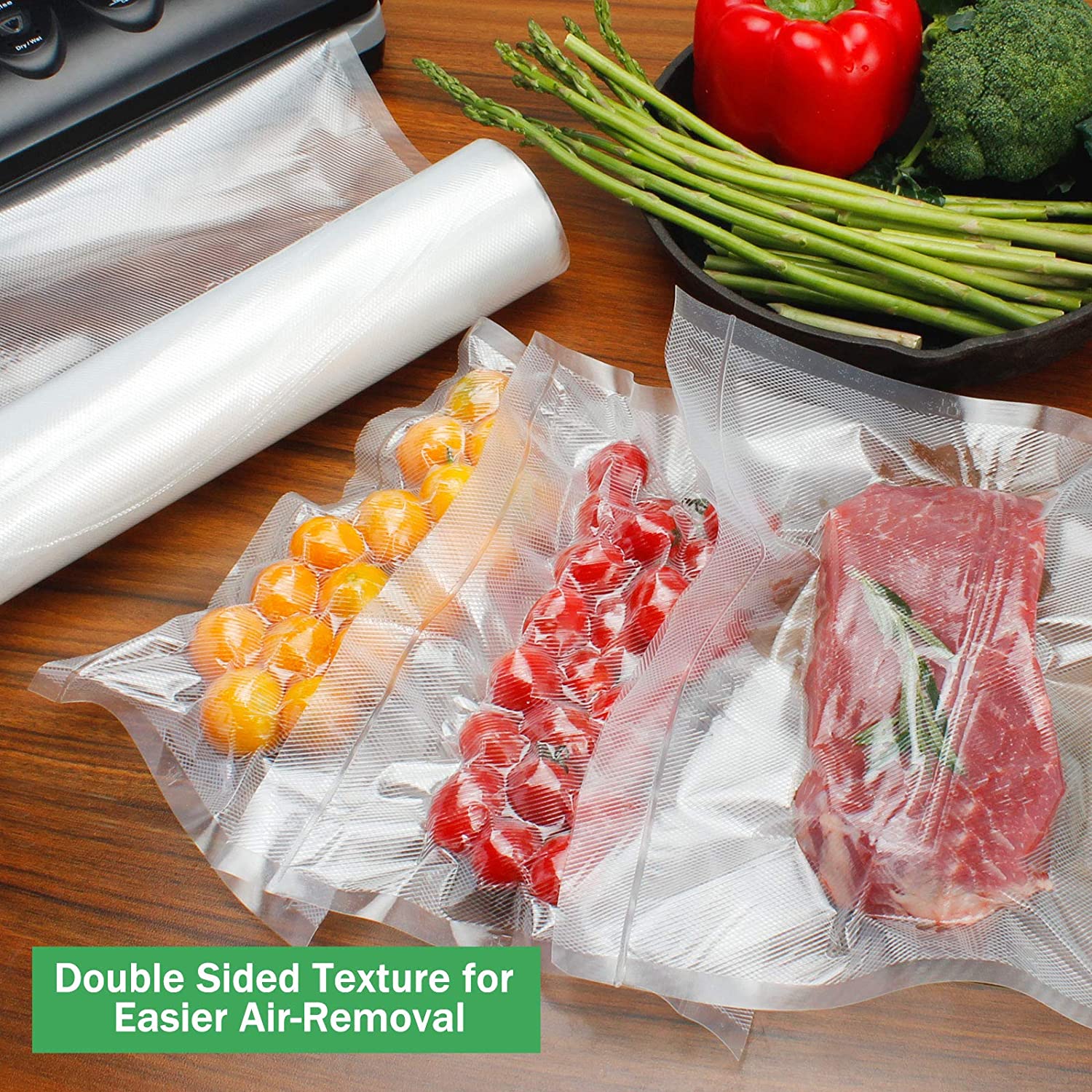 Vacuum bags for food Vacuum Se - огляд і ціна Vacuum Sealer Bag