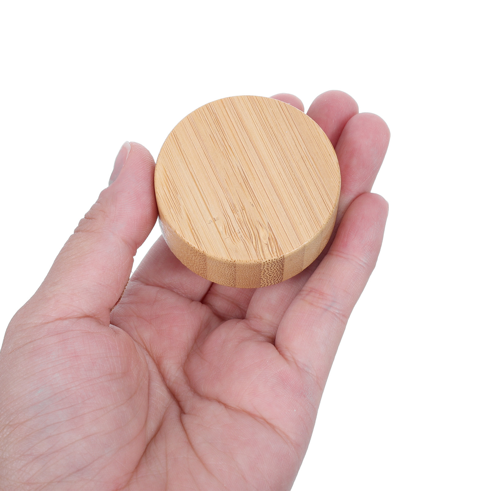 12 Pcs Natural Bamboo Lids Reu - огляд і ціна Food Storage Jars Airtight