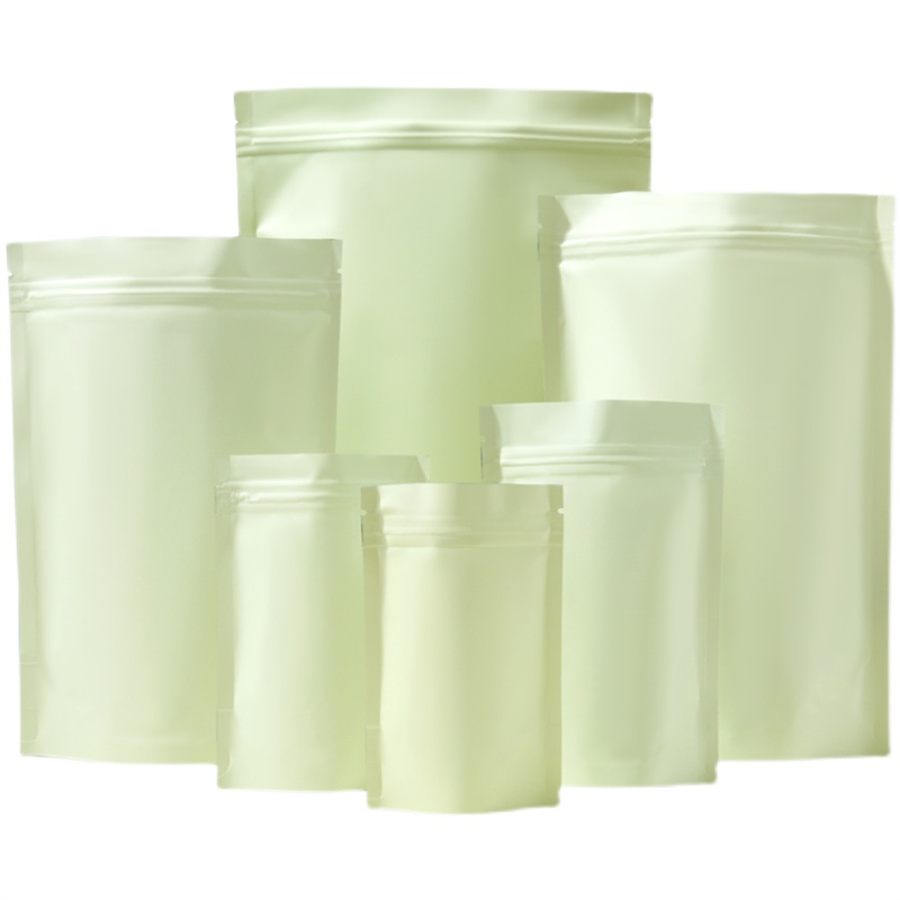 50/100PCS Matte Pale Yellow Zi - огляд і ціна Food Storage Usa