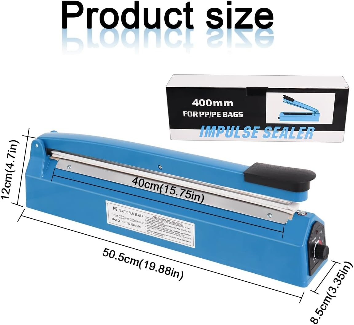 8 Inch Impulse Bag Sealer Manu - огляд і ціна Food Storage Usa