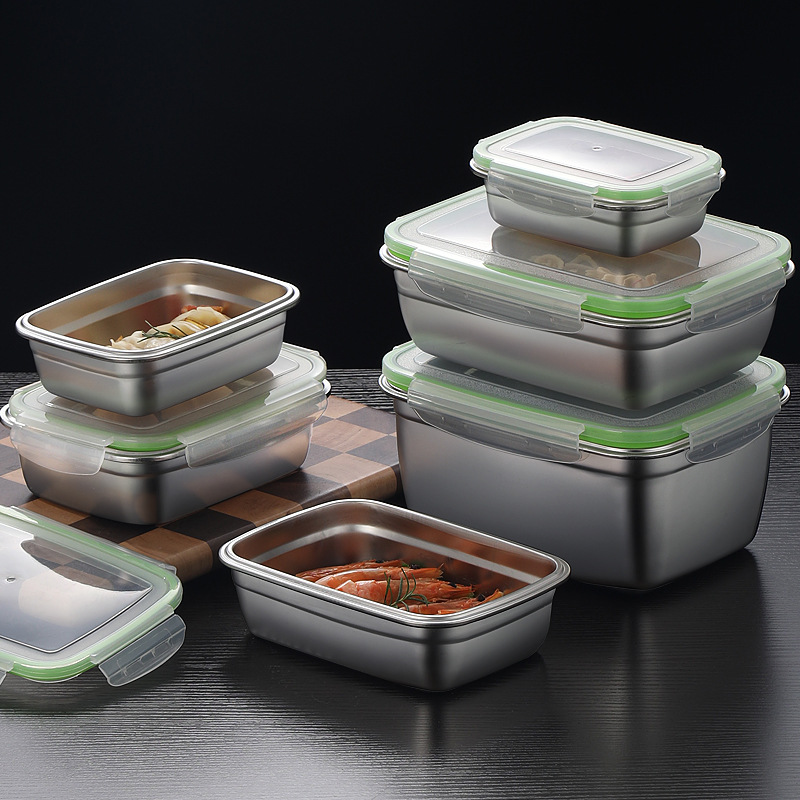 304 Stainless Steel Lunch Box  - огляд і ціна Food Storage And Preservation
