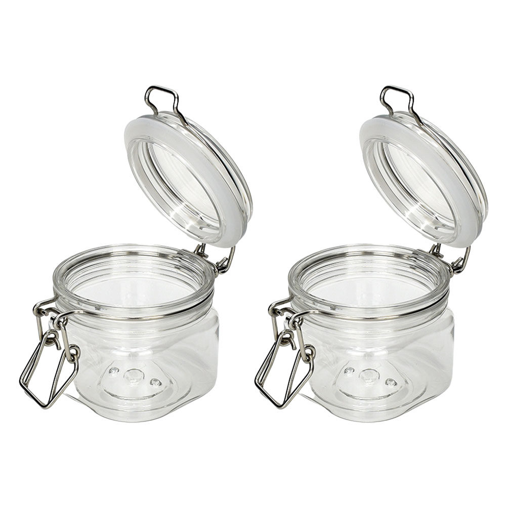 2Pcs Sealed Storage Jars Trans - огляд і ціна Food Storage Jars Plastic