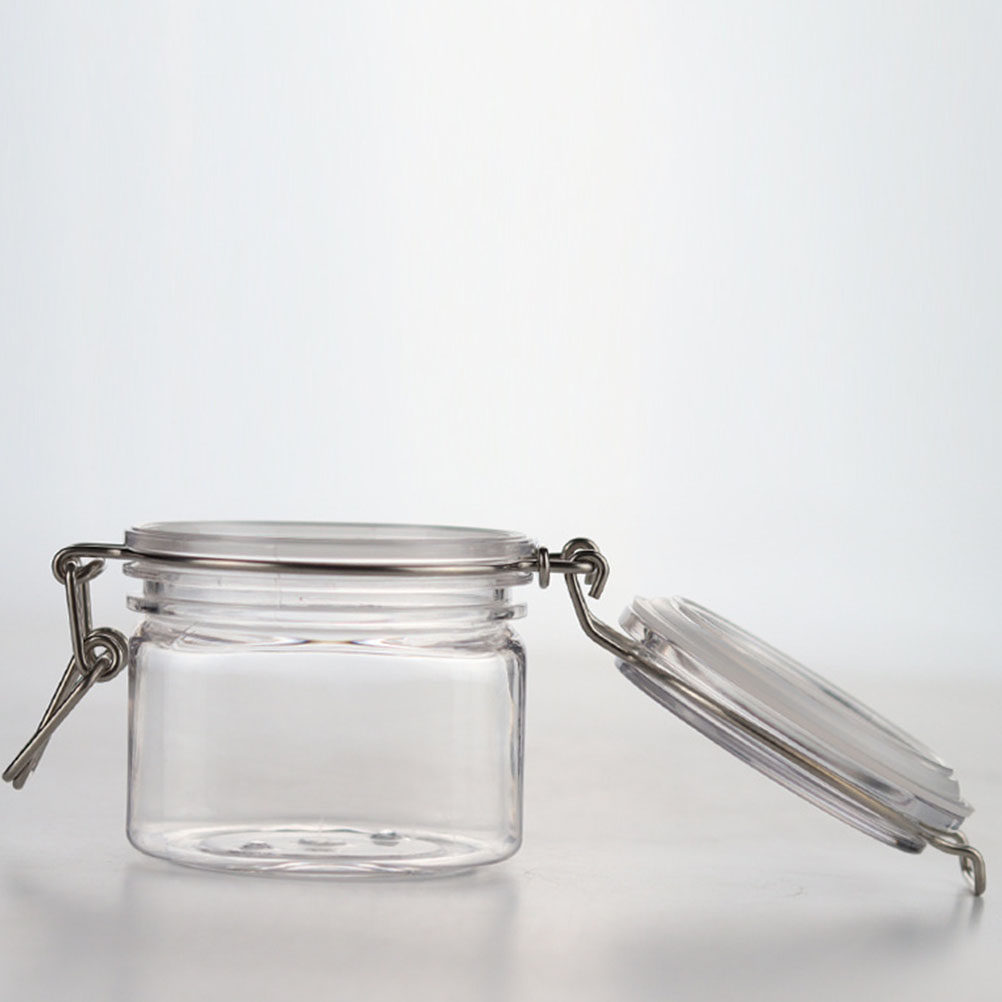 2Pcs Sealed Storage Jars Trans - огляд і ціна Food Storage Jars Plastic