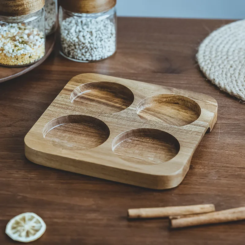 Wood Lid Orgnizer Glass Airtig - огляд і ціна Food Storage Set Glass