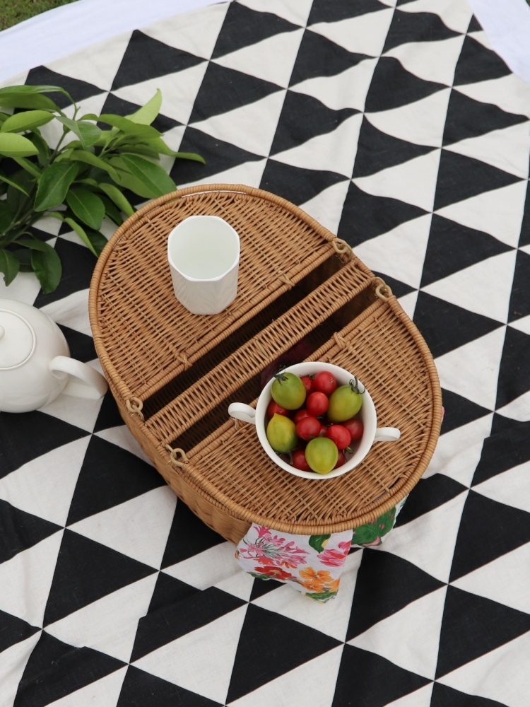 FenEr Wicker Camping Picnic Ba - огляд і ціна Food Storage Brands